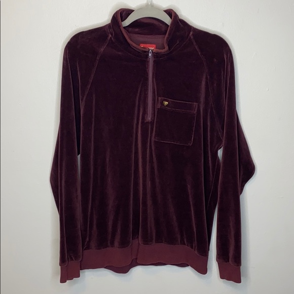 Supreme Other - Supreme | Velour 1/2 zip pullover